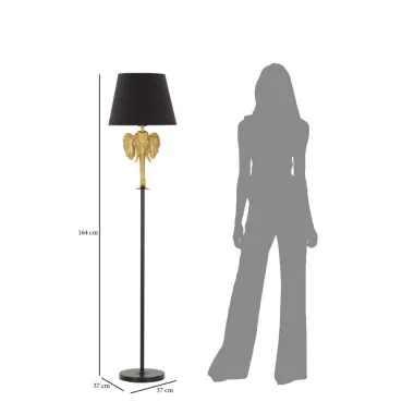LAMPA STOJĄCA SŁOŃ 37X164 cm